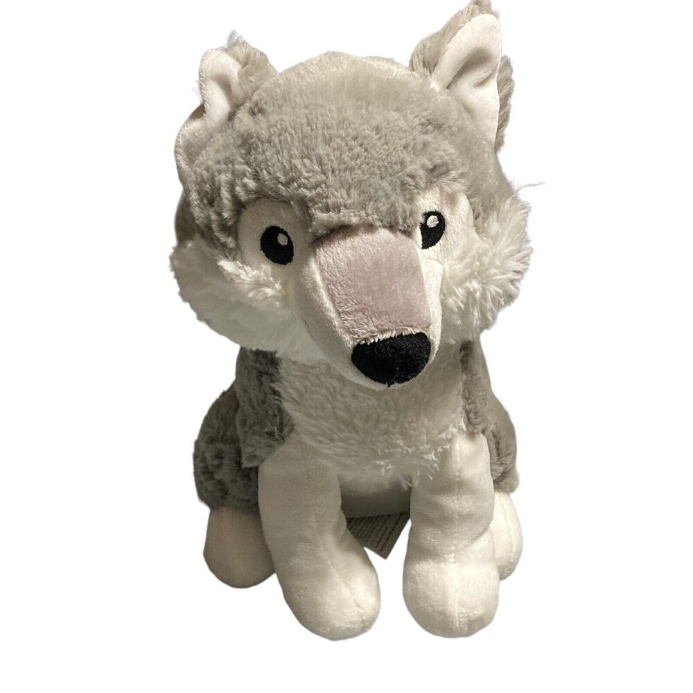 Kohls Cares Gray White Wolf Dog Plush Little‎ Critters Mercer Mayer 10”